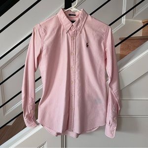 Ralph Lauren Slim Fit Button Down Shirt (Women’s)